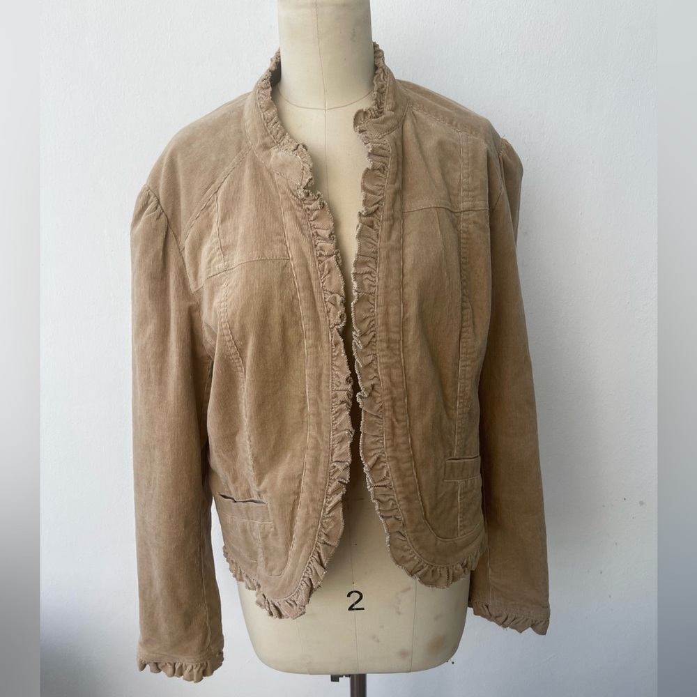 Laura Ashley Tan Blazer/ jacket